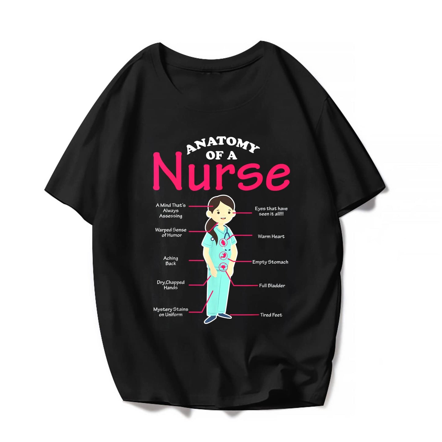 Nurse Life T-Shirt - Cute Graphics