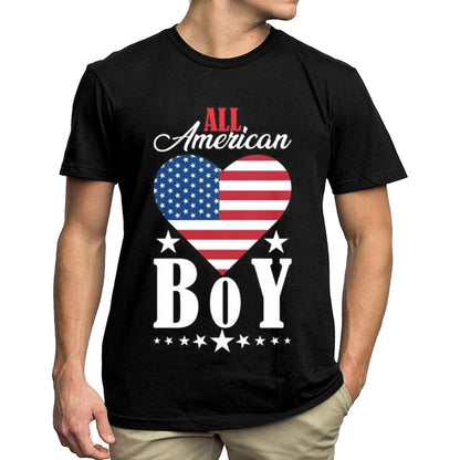 All American Boy T-Shirt - Flag Graphics