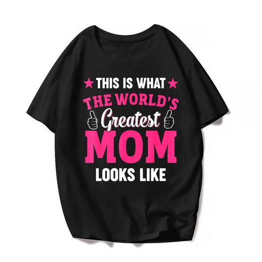 Greatest Mom T-Shirt - Mama Graphics Mother's Day Shirts