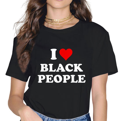 I Love Black People Tshirt,Black Pride Tees,Melanin Poppin T-Shirt
