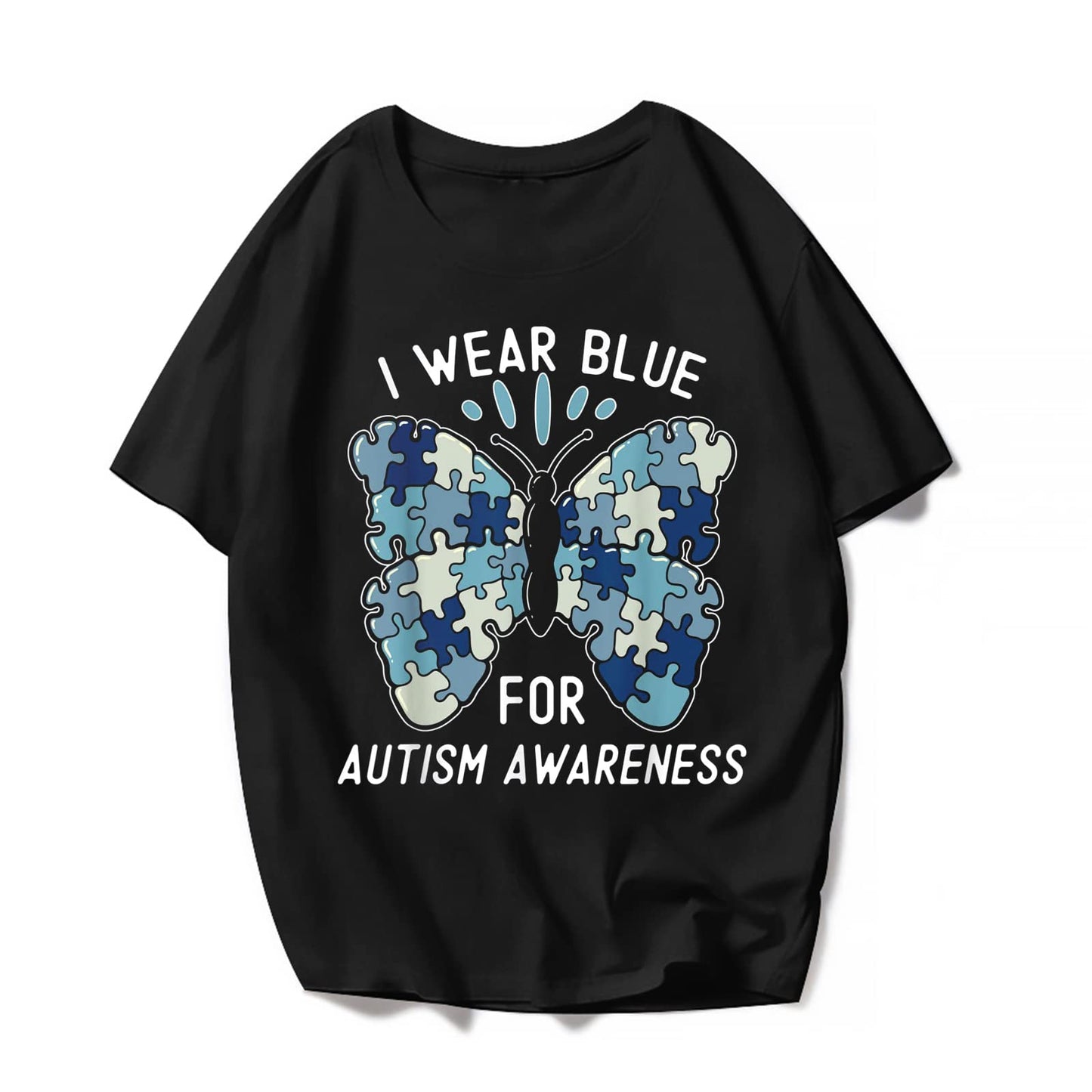 Autism Awareness Rockin' The Exhausted Autism Mom Life T-Shirt Cute Women Graphics Casual Shirts Summer Tee