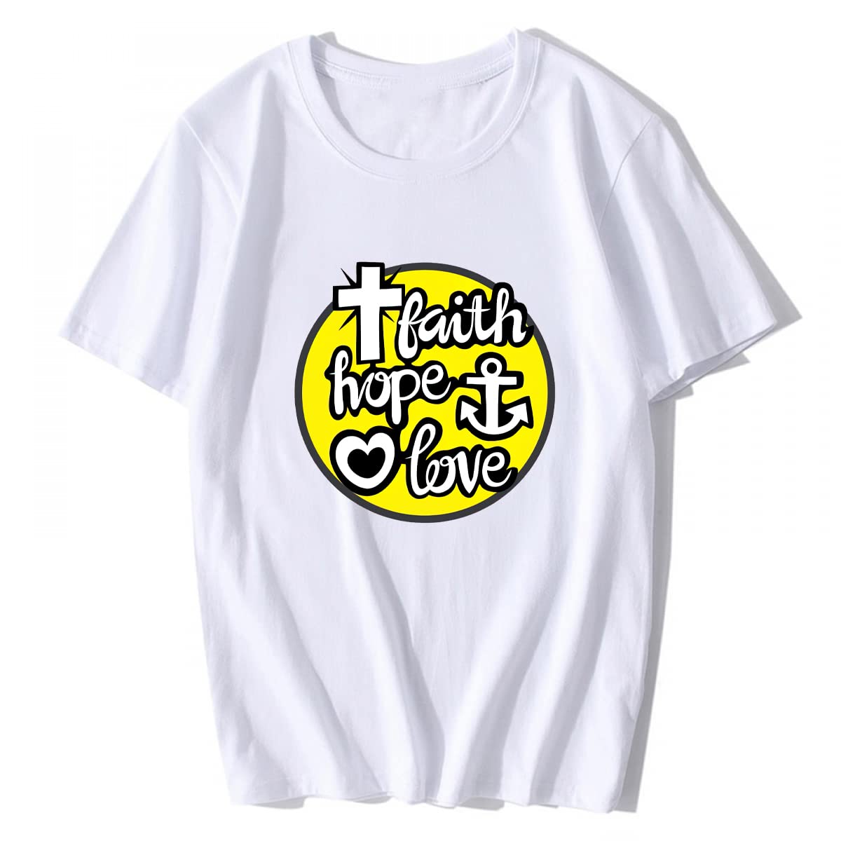 Elevate Your Summer Style with our "Faith Hope and Love" T-Shirt