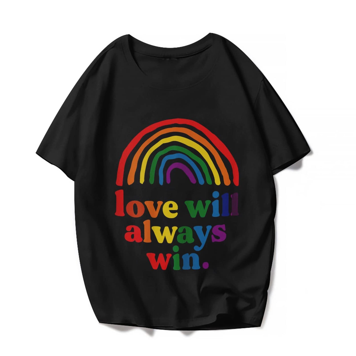 Be You Rainbows LGBTQ Gay Pride Month Gift T-Shirt - Cute Graphics