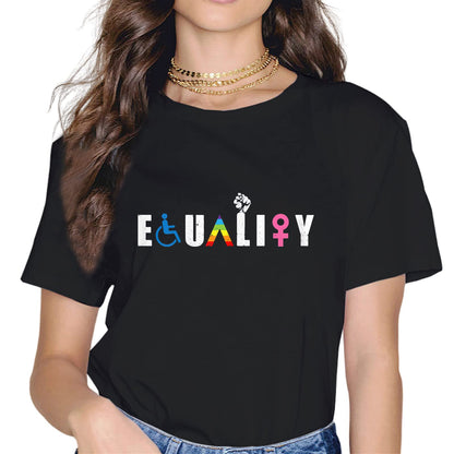 Proud Ally Pride LGBT Day Month Parade Rainbow Casual Short Seelve Gift T-Shirt