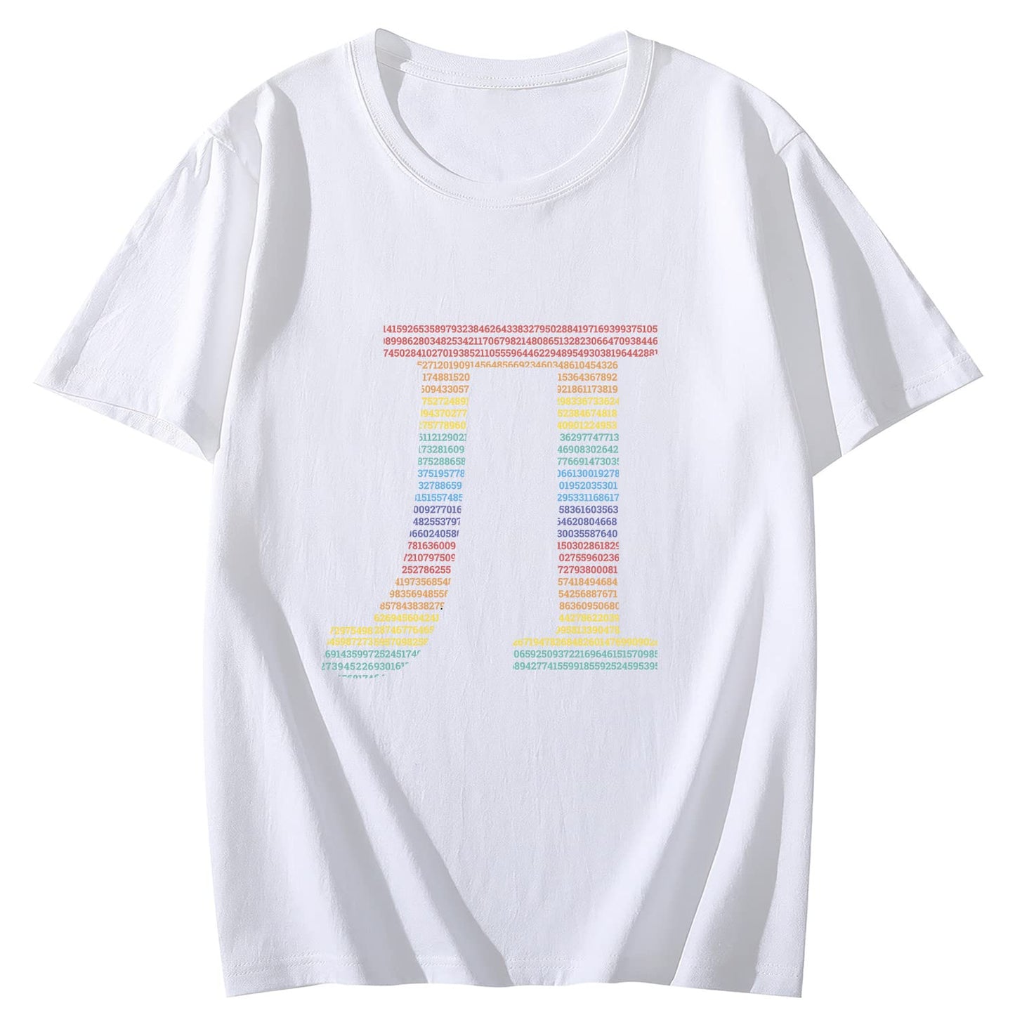 Pi Day Short Sleeve Comfort Tops T-Shirts for Women