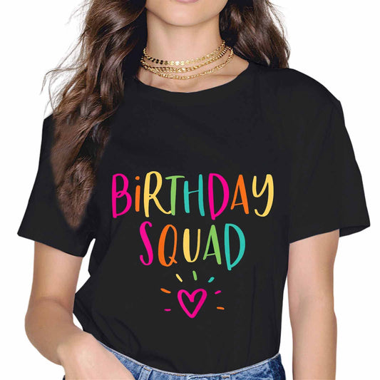 Birthday Squad Birthday Party Funny Gift T-Shirt