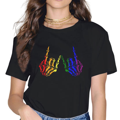 Proud Ally Pride LGBT Day Month Parade Rainbow Casual Short Seelve Gift T-Shirt