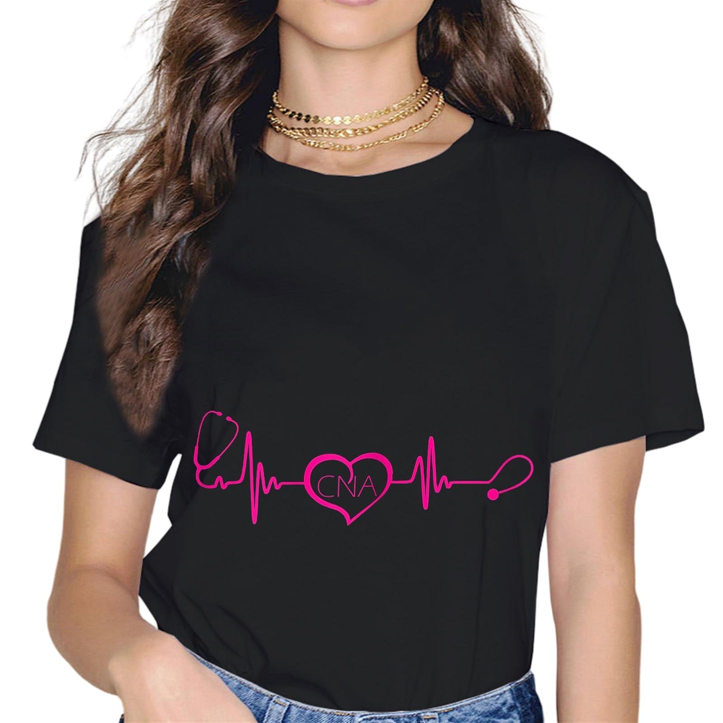 Sassalilly CNA Certified Nursing Assistant T-Shirt