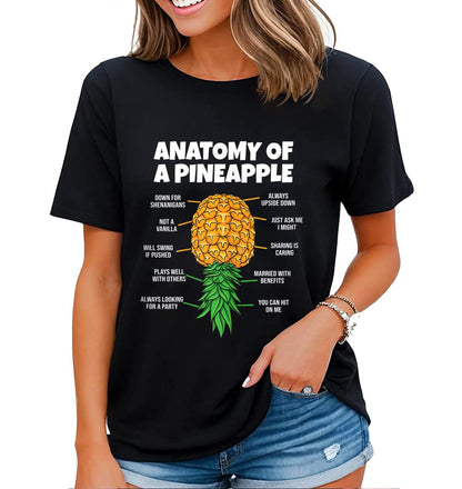 Cool Sunglasses Pineapple Dance Post Women T-Shirt This is My Hawaiian Shirt