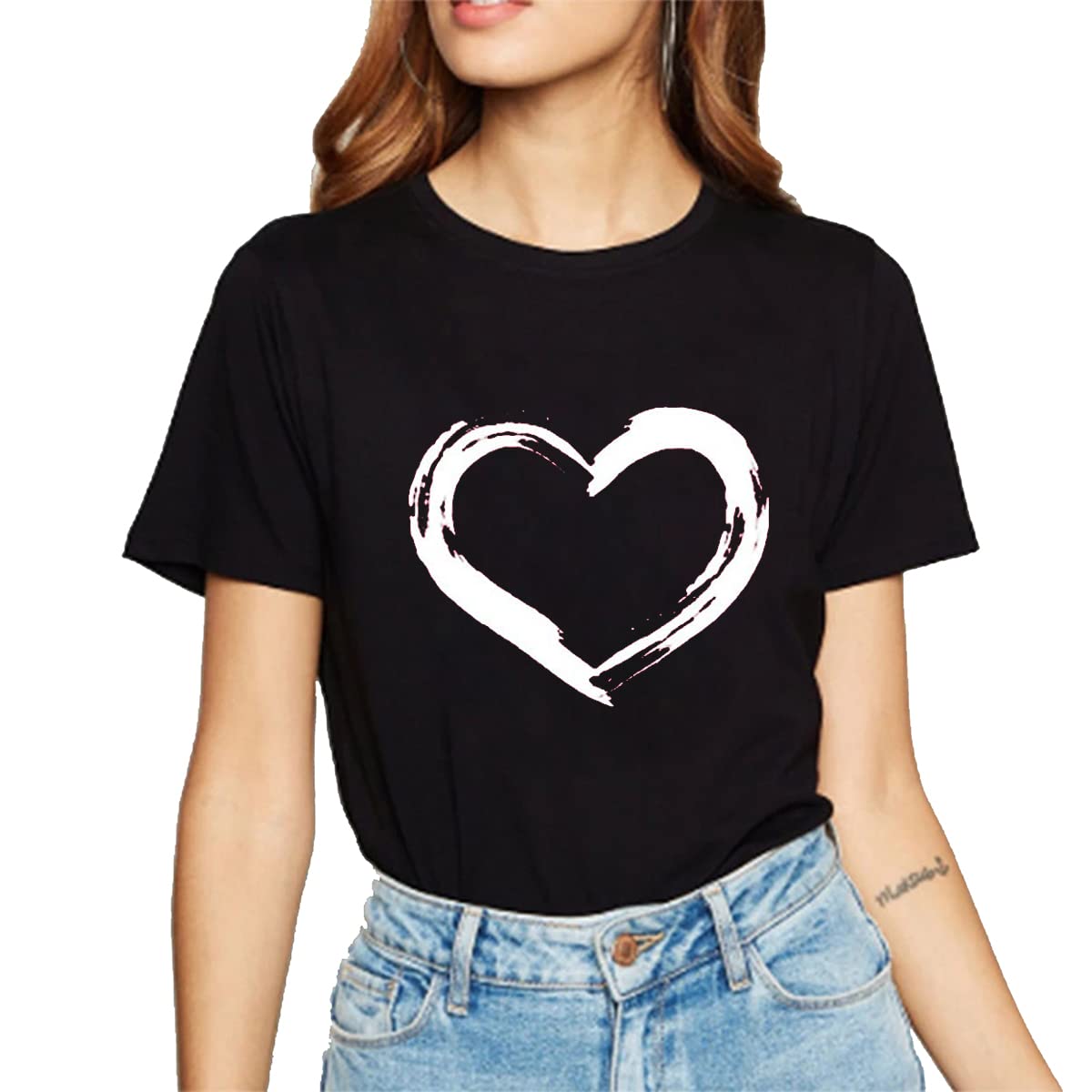 Heart Graphic Love Faith T-Shirt - Embrace Summer Vibes