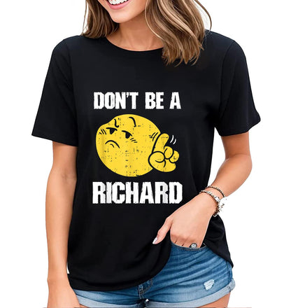 Fun Saying Women's T-Shirt Don't Do Rachael Casual Short Sleeve Tops