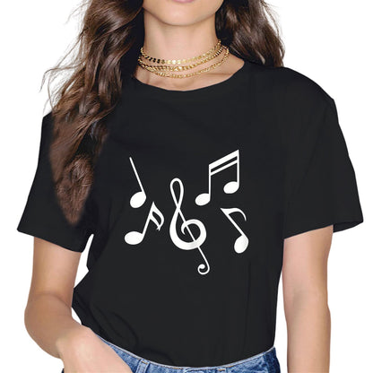 Sassalilly Music Lover Music Notes Musician Music T-Shirt