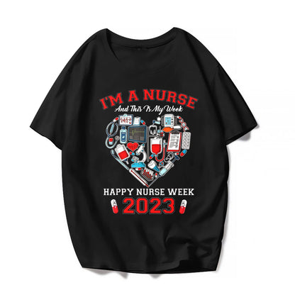 Nurse Life T-Shirt - Cute Graphics