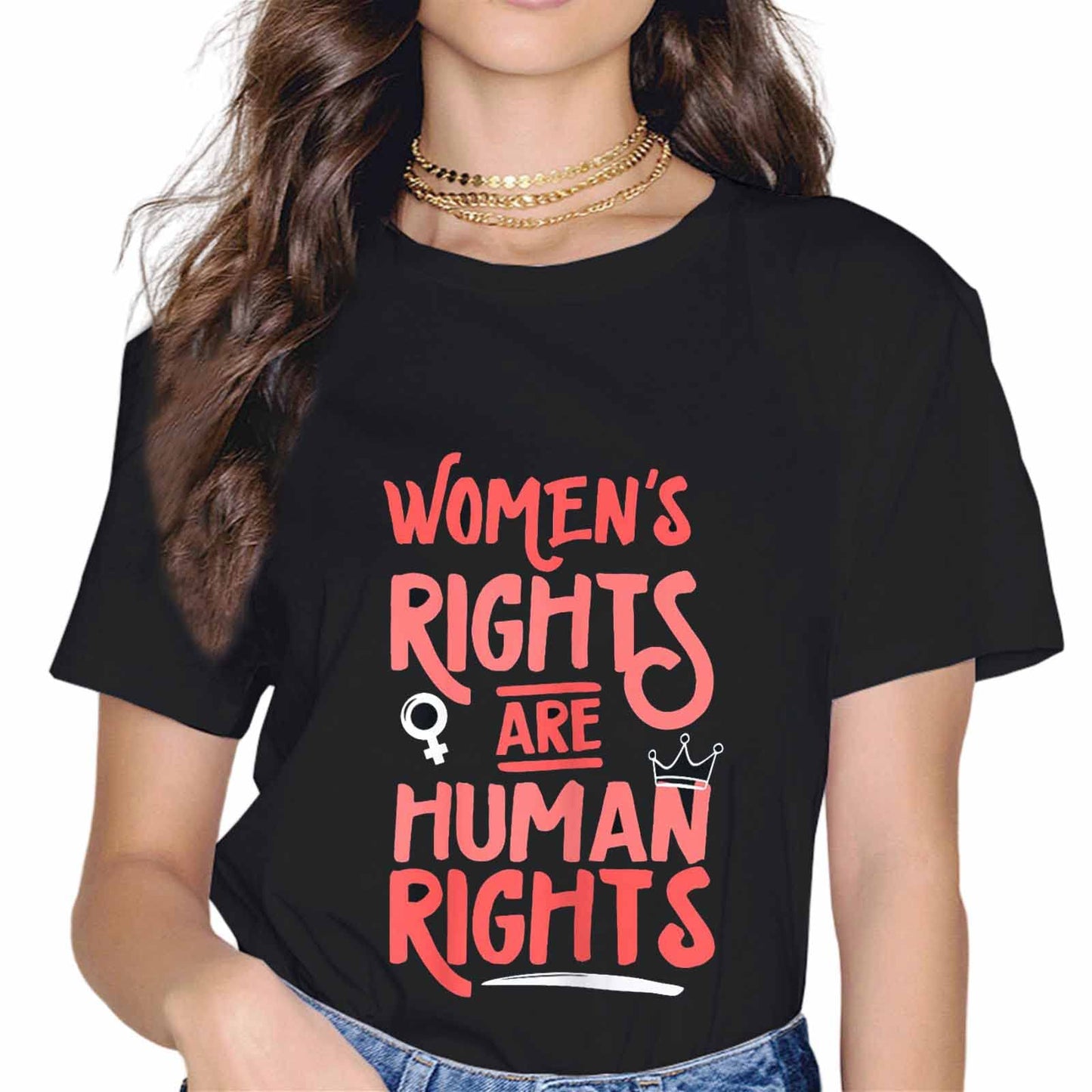 Feminist Women's Rights are Human Rights T-Shirt