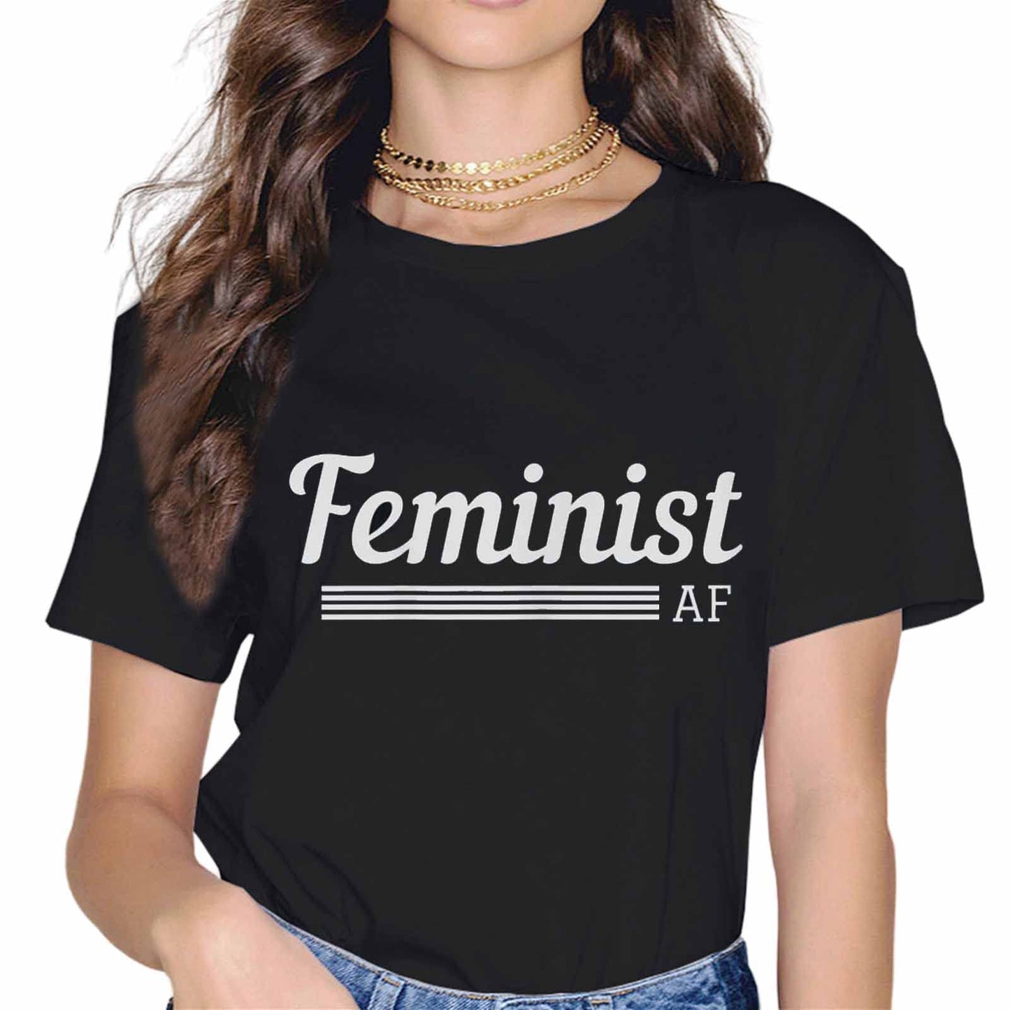 Feminist Retro Vintage 60s 70s Style Women Feminism Gifts T-Shirt