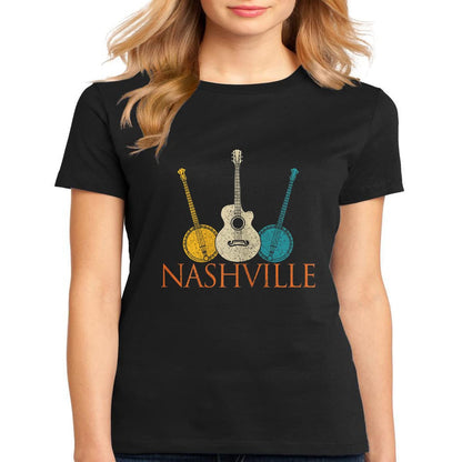 Country Music Nashville Guitar Player Gift Tee