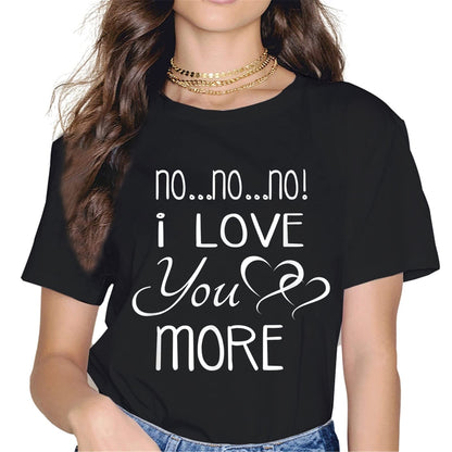 Express Your Love with our "I Love You" T-Shirt for Women