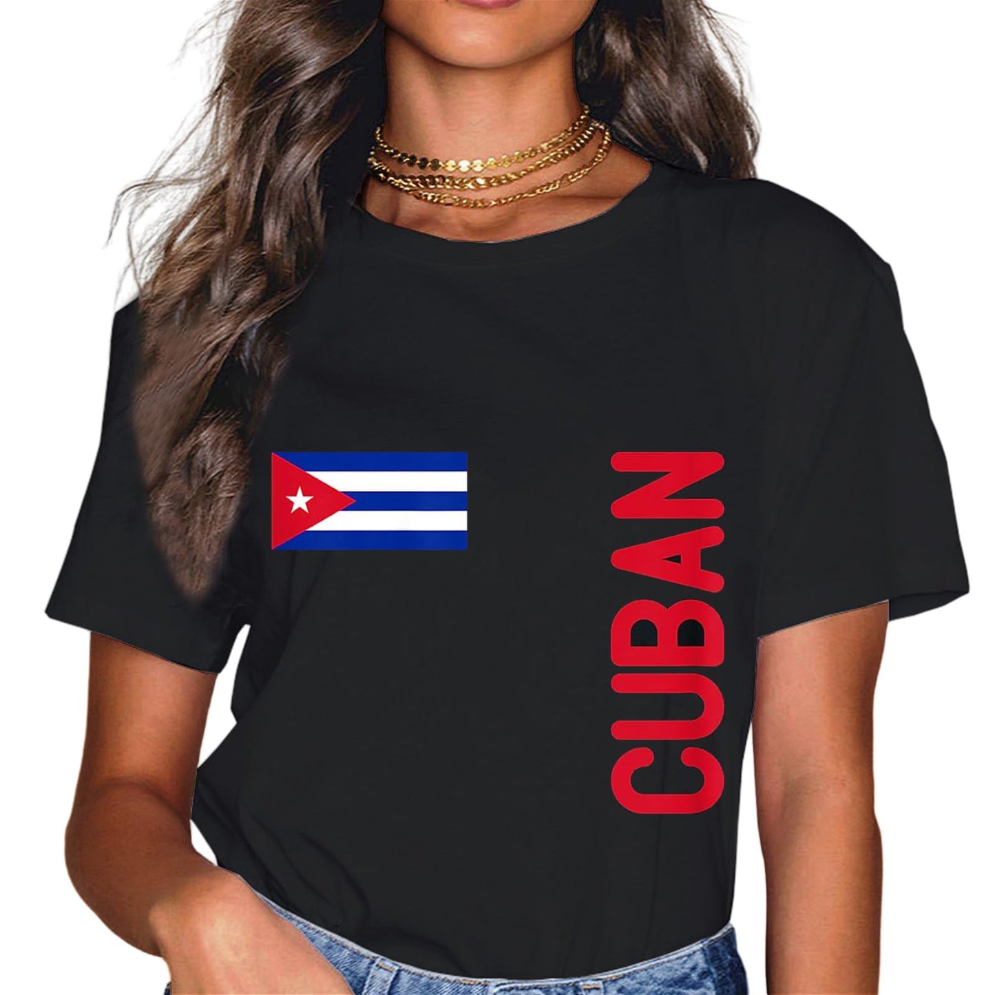 Vintage Cuban Flag Cuba Pride Gift T-Shirt