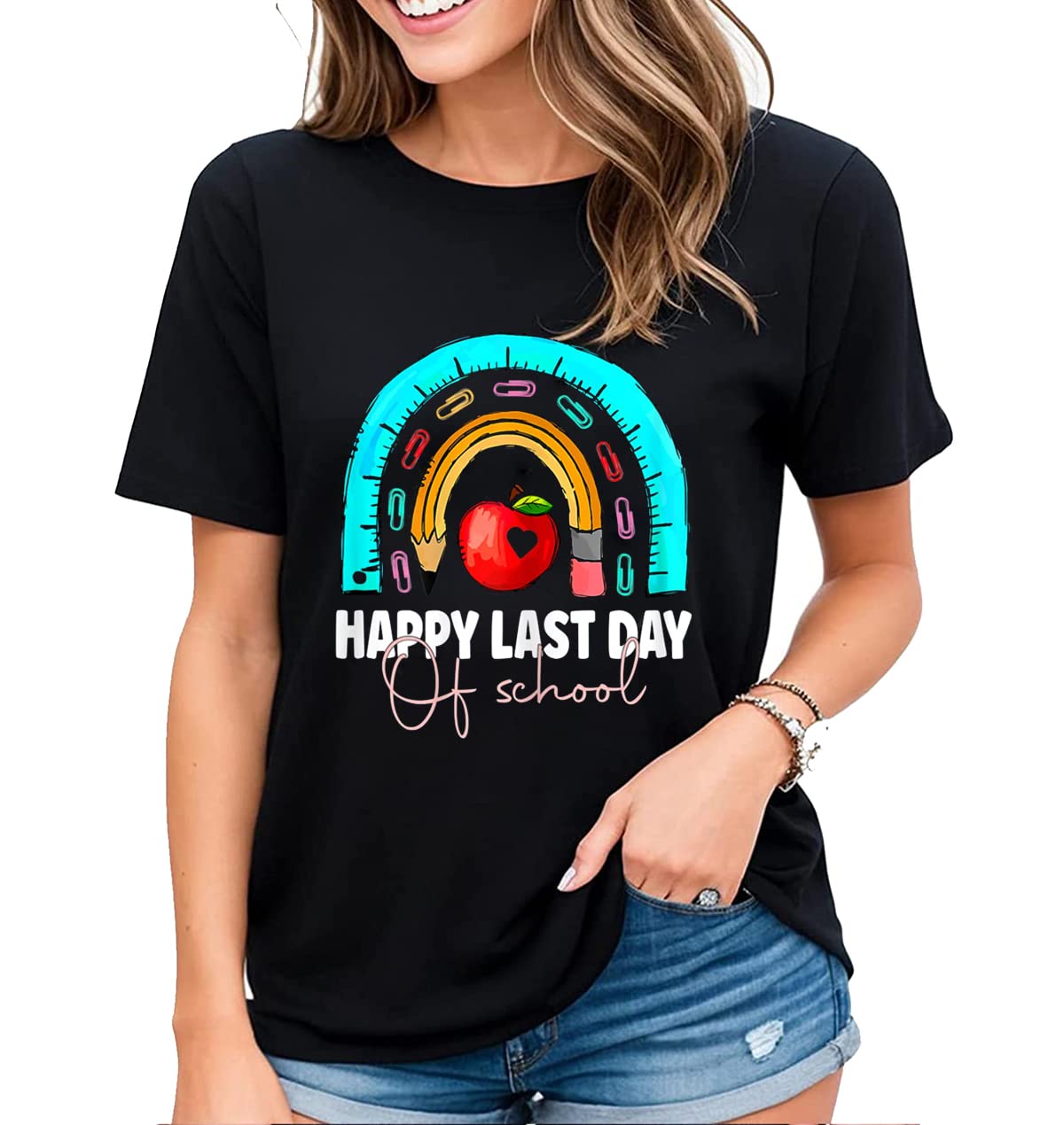End the School Year with Style in our Happy Last Day of School T-Shirt