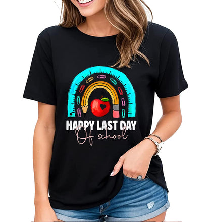 End the School Year with Style in our Happy Last Day of School T-Shirt