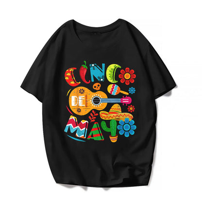 Happy Cinco De Mayo T-Shirt - Festival Graphics