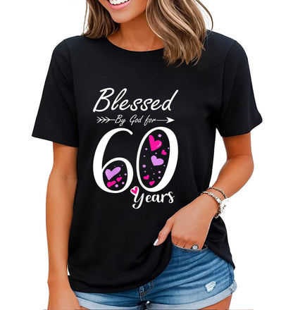 It's My 60th Birthday Shirt Women's Quirky Novelty 60th Birthday Party T-Shirt