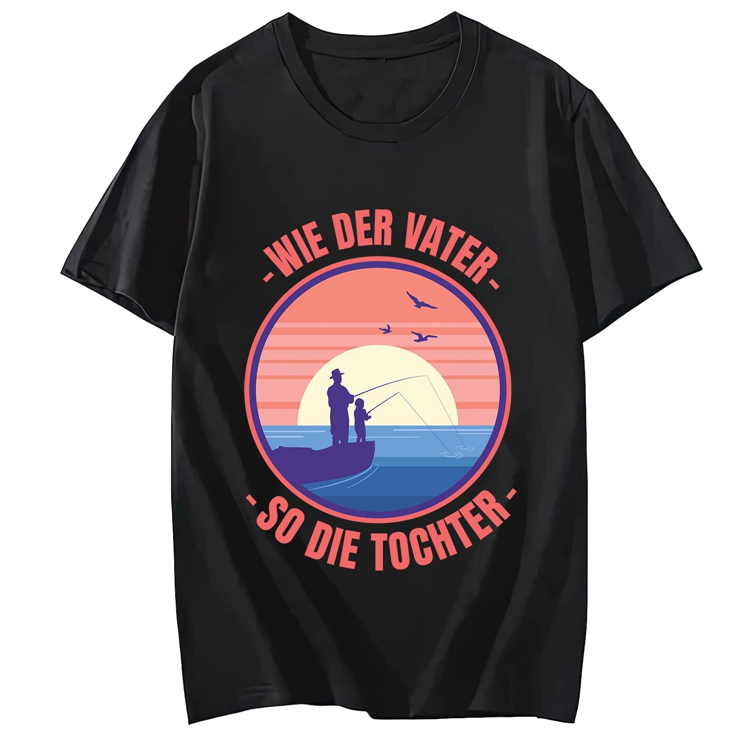 Men Tshirts Father Son Best Buddies Casual Short Sleeve T-Shirt