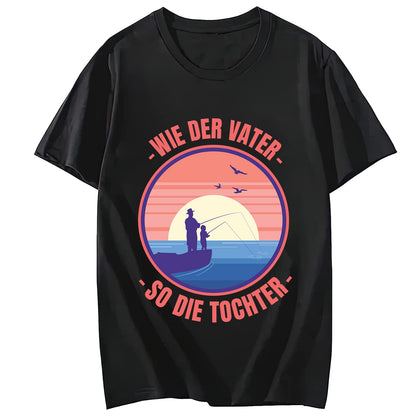 Men Tshirts Father Son Best Buddies Casual Short Sleeve T-Shirt