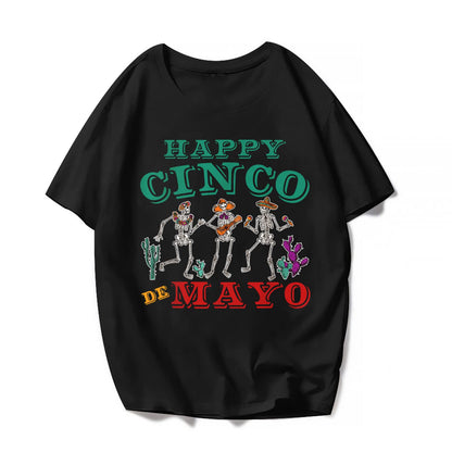 Happy Cinco De Mayo T-Shirt - Festival Graphics