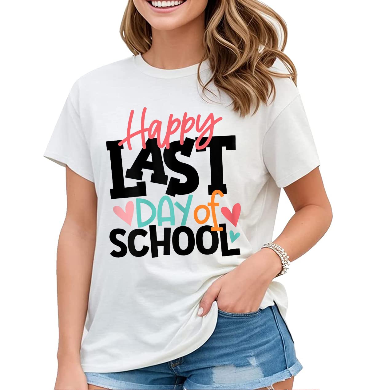 End the School Year with Style in our Happy Last Day of School T-Shirt