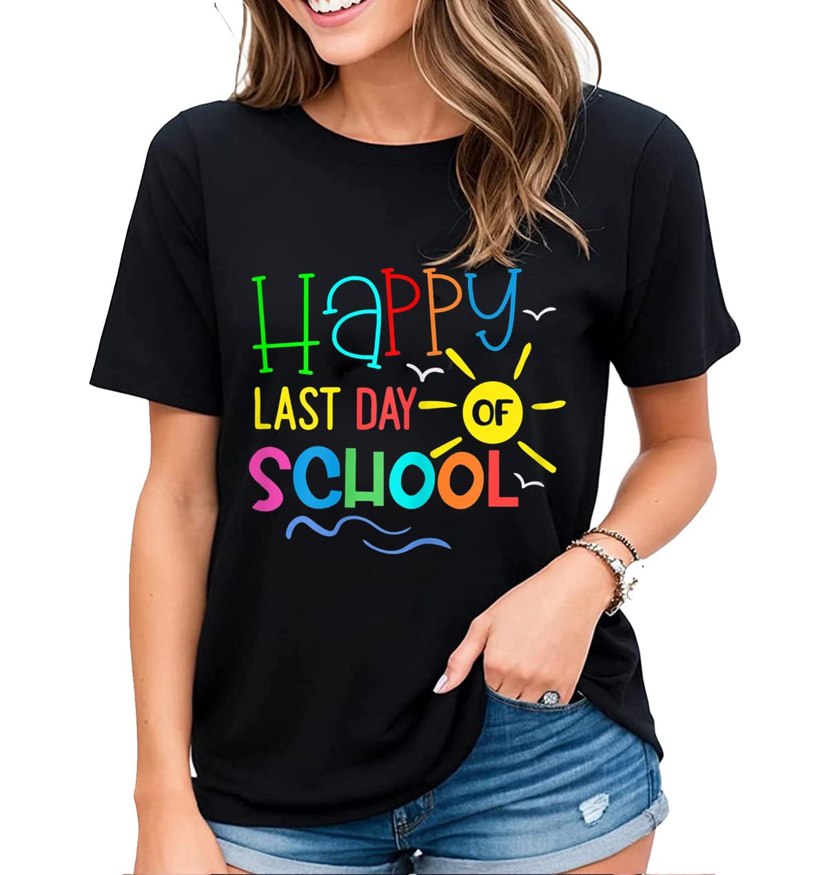 End the School Year with Style in our Happy Last Day of School T-Shirt