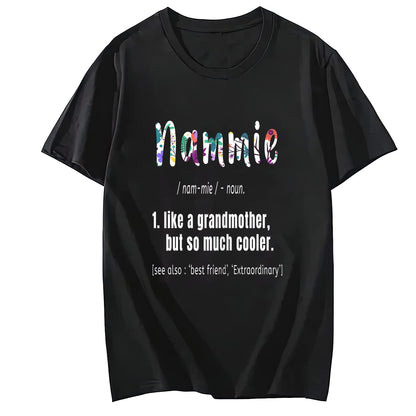 Mimaw Definition Mother's Day Birthday Gift Grandmother O-Neck T-Shirt