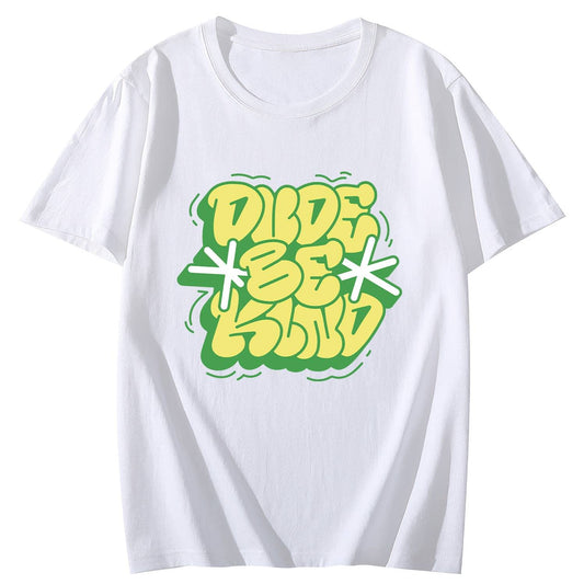 Du De Be Kind Teacher Short Sleeve Comfort Tops T-Shirts for Women