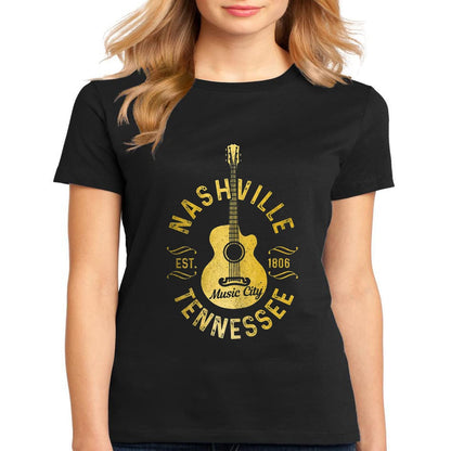 Country Music Nashville Guitar Player Gift Tee