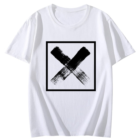 X Short Sleeve Comfort Tops T-Shirts for Women