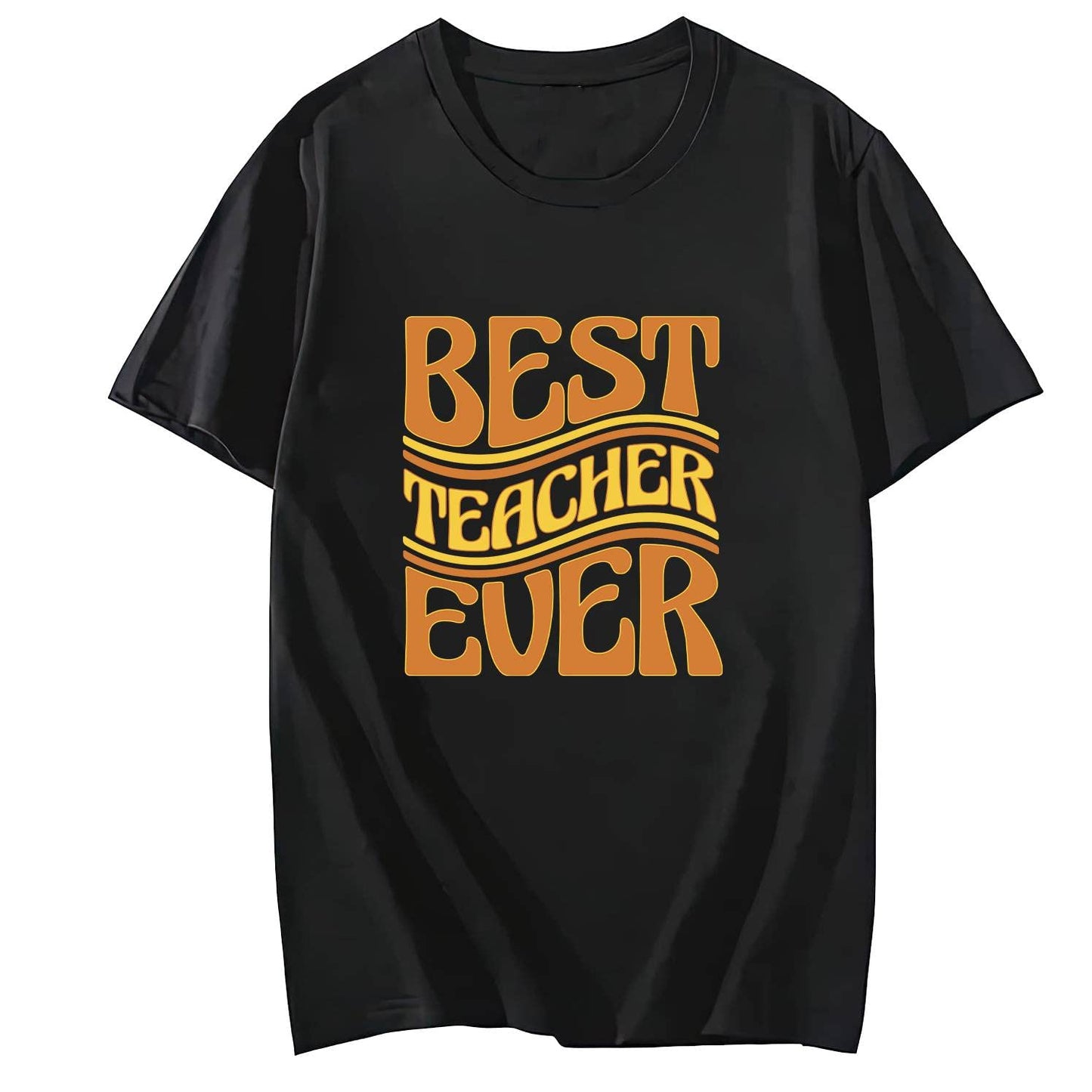 Best Tea Cher Ever Short Sleeve Comfort Tops T-Shirts for Womenen
