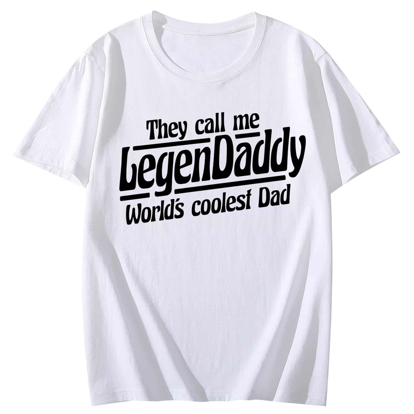 Men Tshirts Father Son Best Buddies Casual Short Sleeve T-Shirt