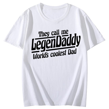 Men Tshirts Father Son Best Buddies Casual Short Sleeve T-Shirt