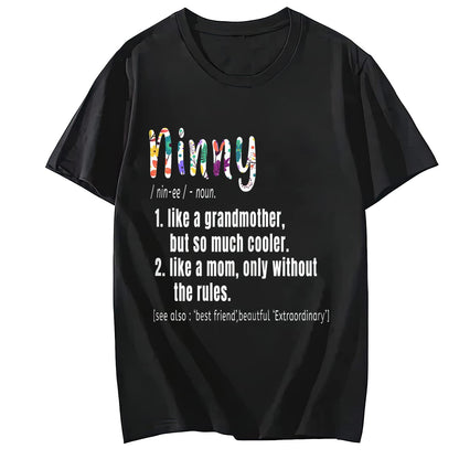 Mimaw Definition Mother's Day Birthday Gift Grandmother O-Neck T-Shirt