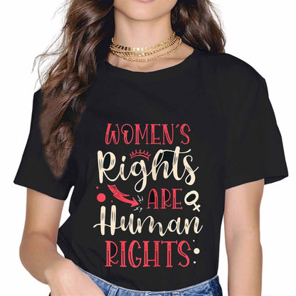 Women's Rights are Human Rights for a Feminist Feminism T-Shirt