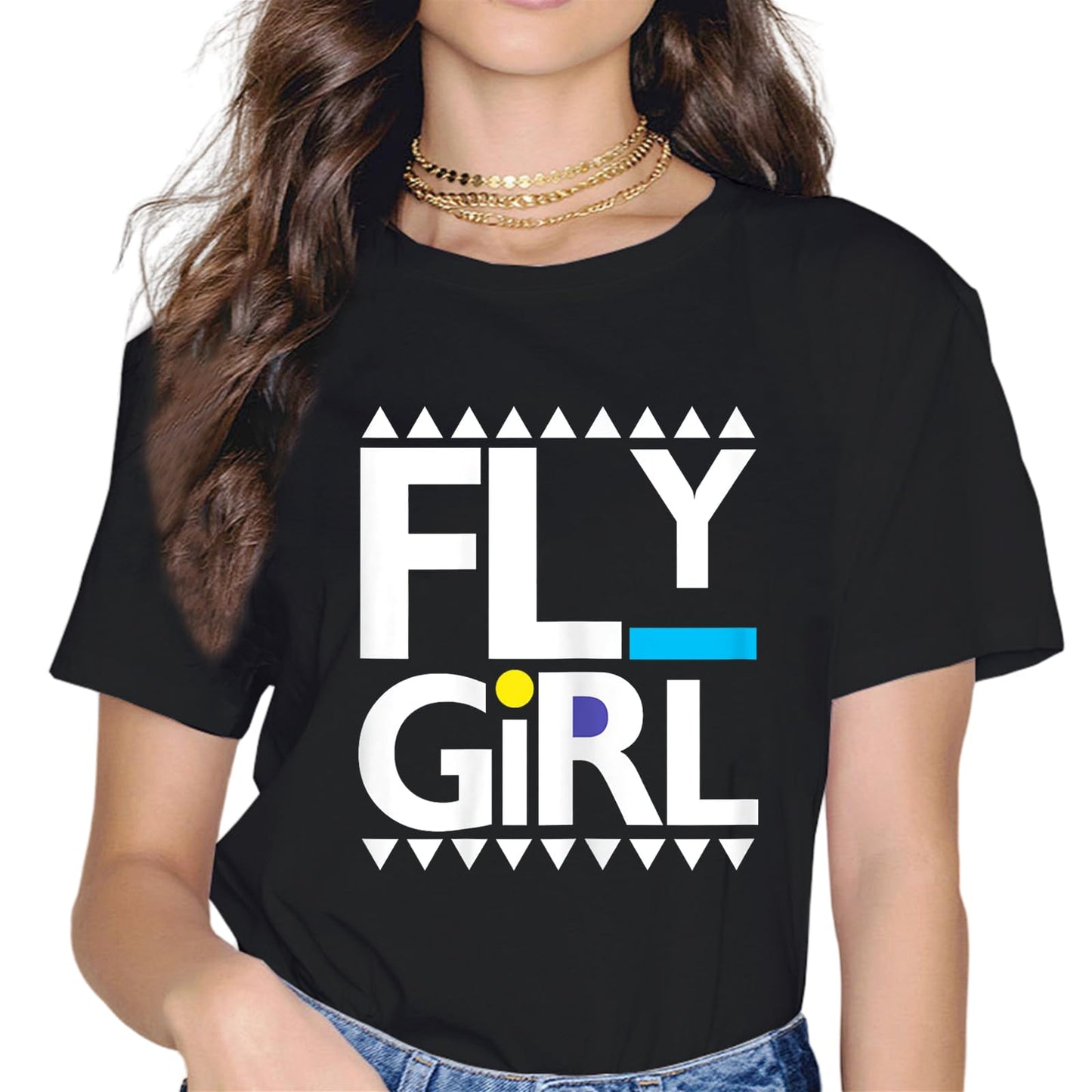 Fly Girl 80s 90s Old School Hip Hop T-Shirt