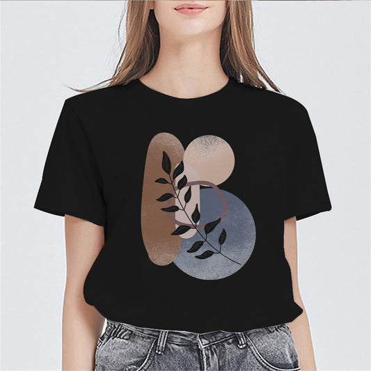 Bohemian Style Graphic Women's Casual T-Shirt