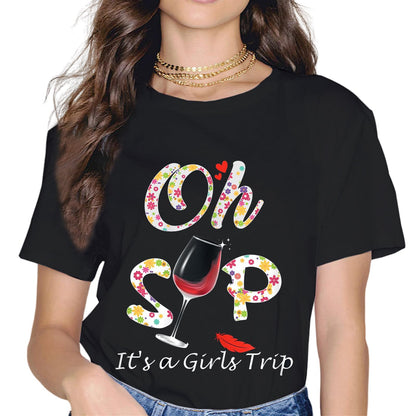 Sassalilly Girls Trip T-Shirt-Trip Graphics