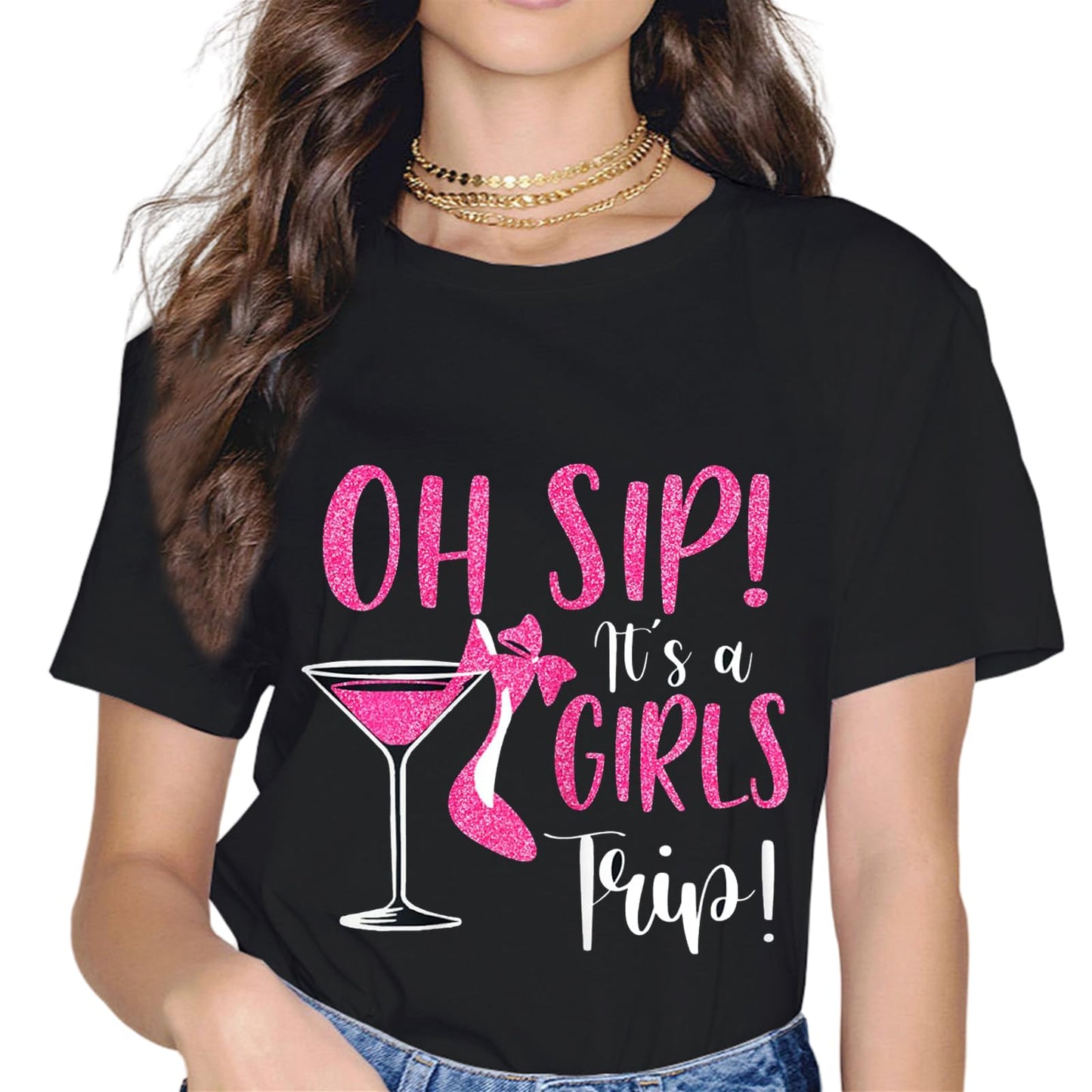 Sassalilly Girls Trip T-Shirt-Trip Graphics