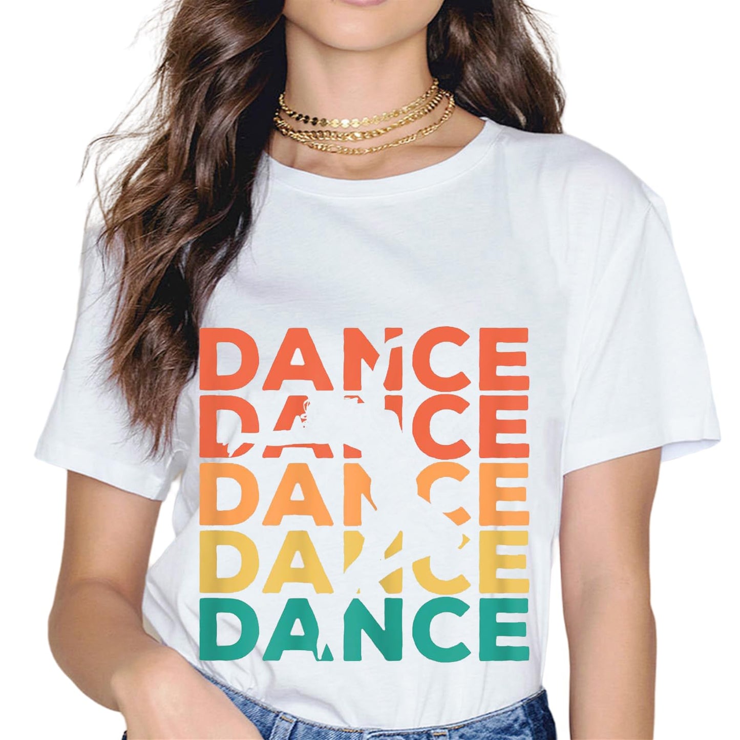 Retro Vintage Dancing Gift for Dancers T-Shirt