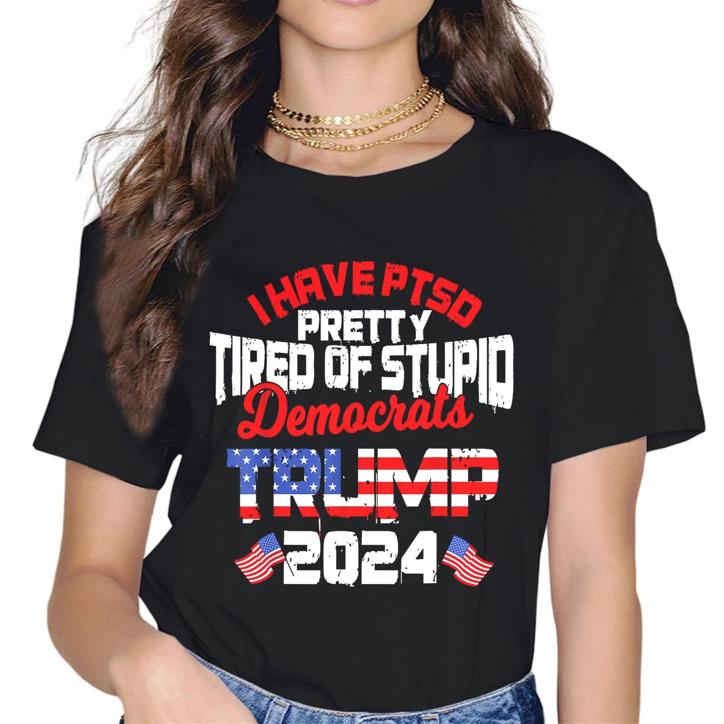 2024 Trump T-Shirt-hotspots Graphics