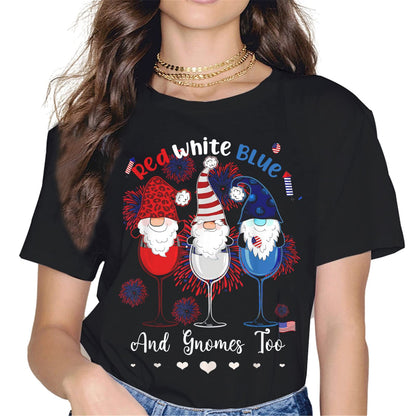 4th of July Tie Dye T-Shirt - Patriotic USA Graphics