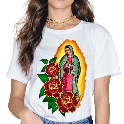 Our Lady of Guadalupe Virgin Mary Catholic Saint T-Shirt