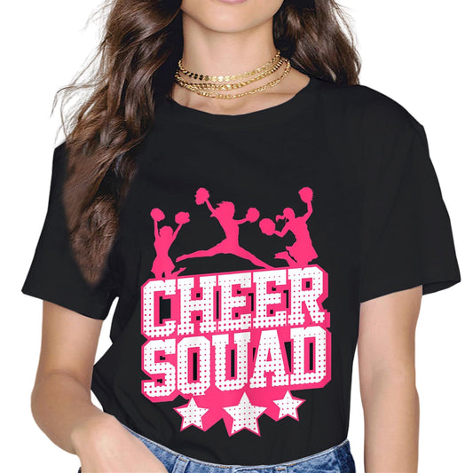 Cheer Squad Funny Cheerleader Cheering Cheerdancing Outfit T-Shirt