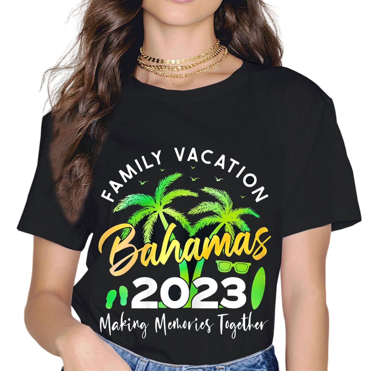 Family Cruise The Bahamas 2023 Summer Matching Vacation T-Shirt